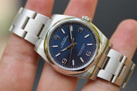 rolex oyster perpetual 116000 blue explorer dial|Rolex Oyster Perpetual blue price.